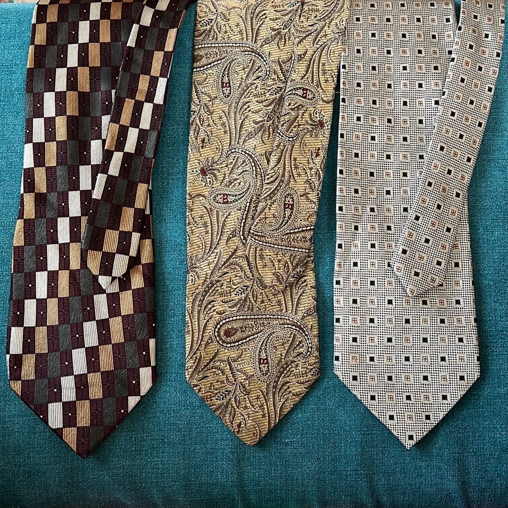 Set of 3 SILK TIES